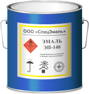 Эмаль ЭП-140 серая (1кг)